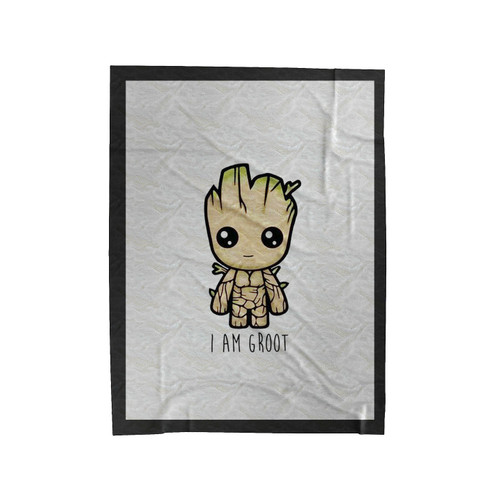 Baby Groot Art Wallpaper Velveteen Blanket