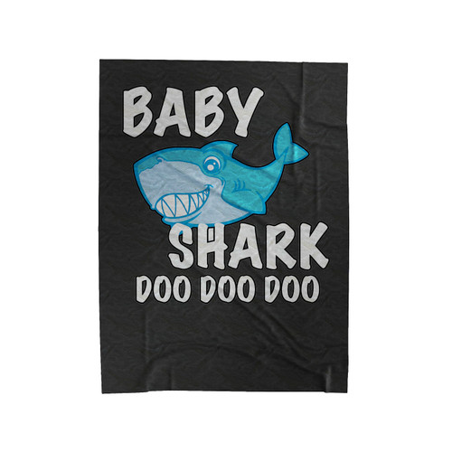 Baby Shark Doo Doo Doo 1 Velveteen Blanket