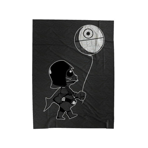Baby Vader Death Star Velveteen Blanket