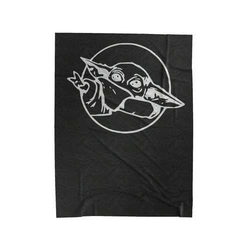 Baby Yoda 1 Velveteen Blanket