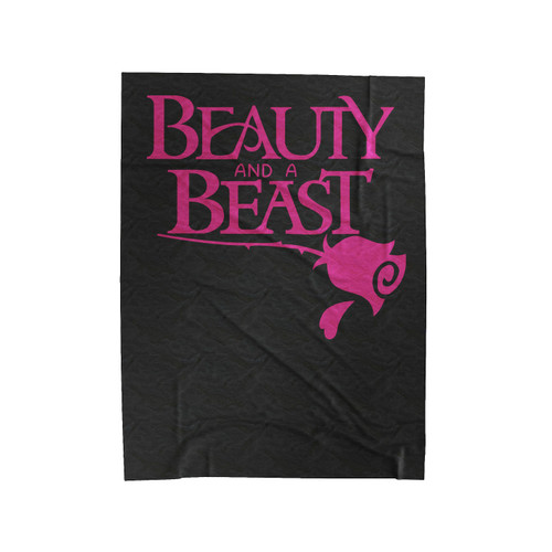 Beauty And A Beast Disney Velveteen Blanket