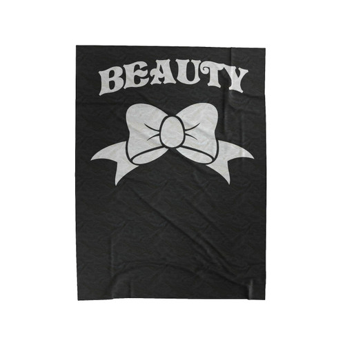 Beauty And Beast Matching Couple 1 Velveteen Blanket