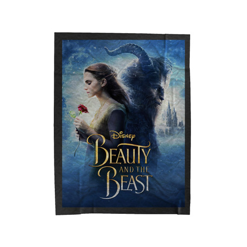 Beauty And The Beast Disney Movie Velveteen Blanket