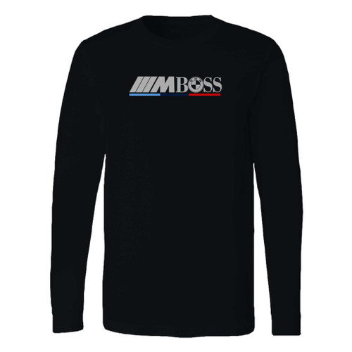 This classic fit bmw m sport m power race moto boss long sleeve shirt is casually elegant and very comfortable. With fine quality print to make one stand out, it's a perfect fit for every occasion.