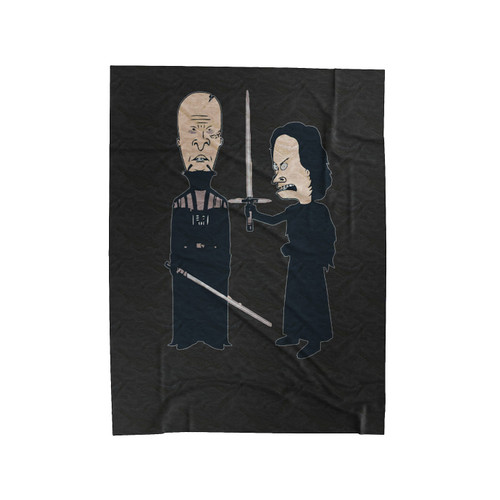Beavis And Butthead Stupid Darkside Velveteen Blanket