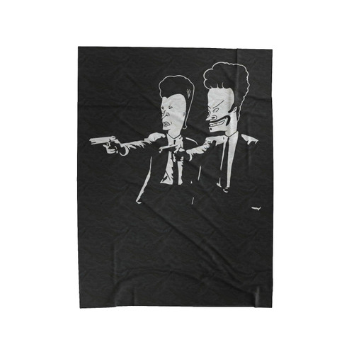 Beavis Fiction Funny Velveteen Blanket