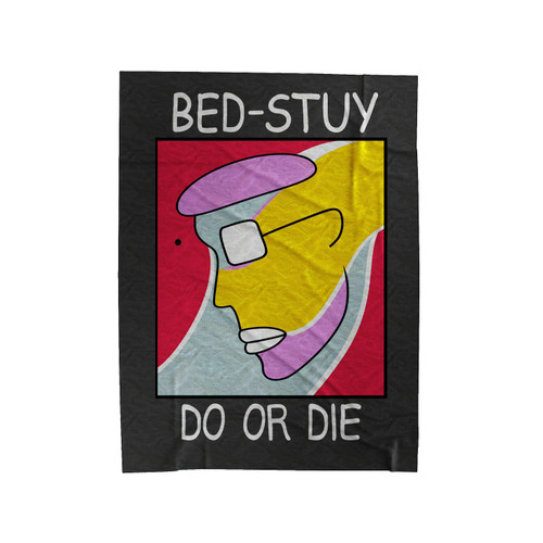 Bed Stuy Do Or Die Velveteen Blanket
