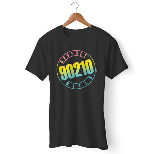 90210 Color Blend Logo Men T Shirt