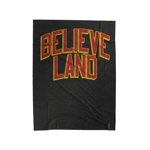 Believe Land Cleveland Cavaliers 2016 Velveteen Blanket