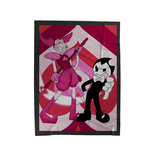 Bendy And The Ink Machine Steven Universe Comic Velveteen Blanket