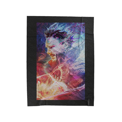 Benedict Cumberbatch As Doctor Strange Art Velveteen Blanket