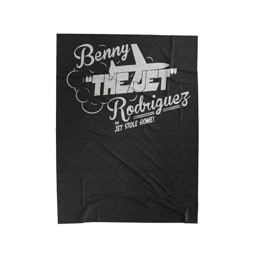 Benny The Jet Rodriguez The Jet Stole Home Velveteen Blanket
