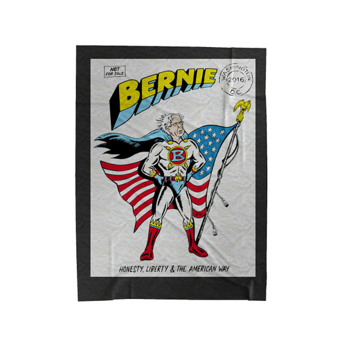 Bernie Sanders 2020 Velveteen Blanket