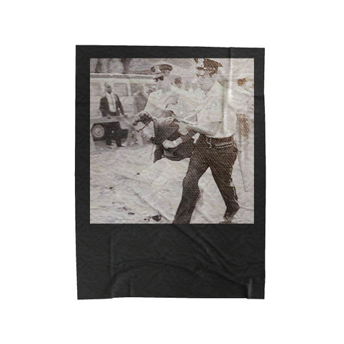Bernie Sanders Resist Cloth Patch Velveteen Blanket