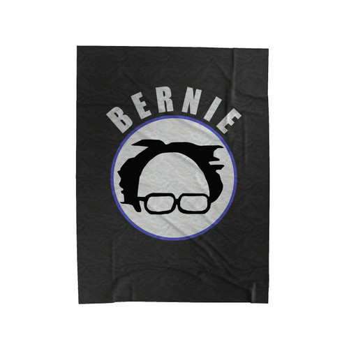 Bernie Sanders Support Hipster President Velveteen Blanket