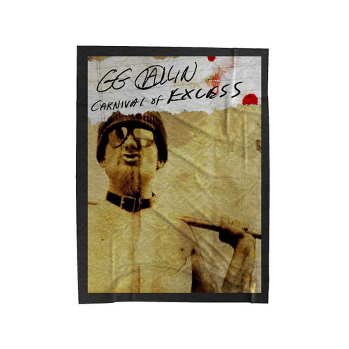 Best Gg Allin Punk Rock Velveteen Blanket
