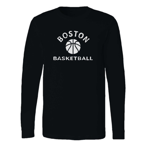 This classic fit boston basketball boston celtics logo long sleeve shirt is casually elegant and very comfortable. With fine quality print to make one stand out, it's a perfect fit for every occasion.
