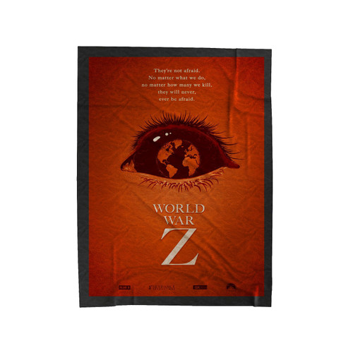 Best World War Z Movie Velveteen Blanket