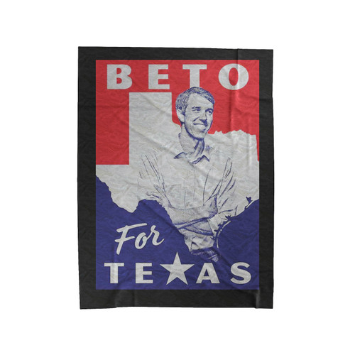 Beto For 2018 Senate Election Velveteen Blanket