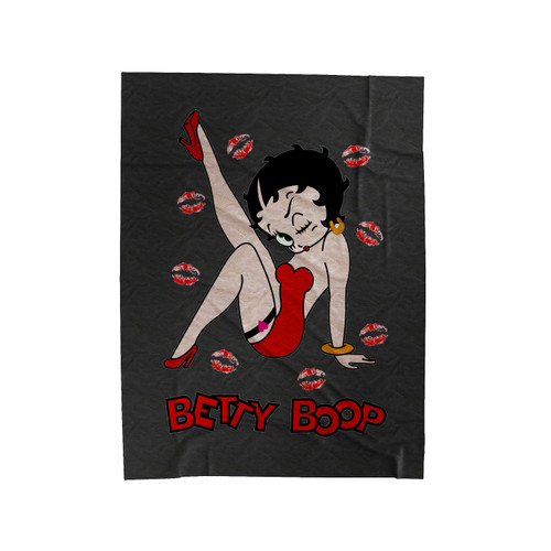 Betty Boop Animation Cartoon Velveteen Blanket