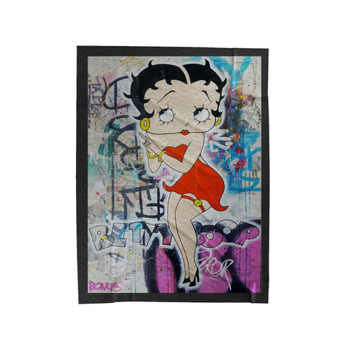 Betty Boop Garfity Velveteen Blanket