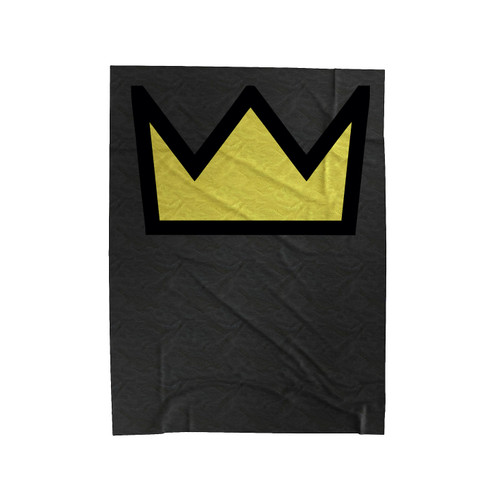 Betty's Crown Velveteen Blanket