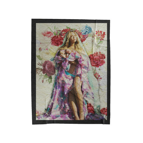 Beyonce Music Fan Art Velveteen Blanket