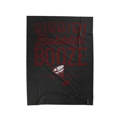 Bibbidi Bobbidi Booze Velveteen Blanket