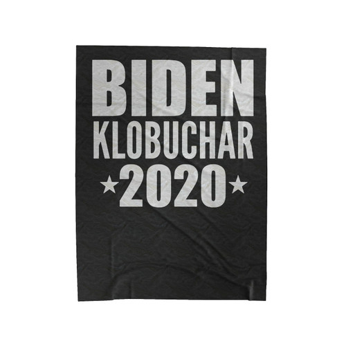 Biden Klobuchar 2020 Velveteen Blanket