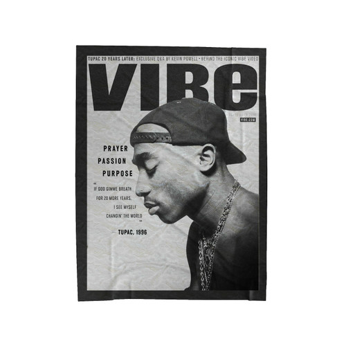 Big & Tupac 2Pac Velveteen Blanket