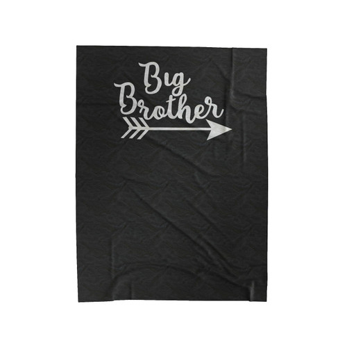 Big Brother Little Sister Arrow Raglan 1 Velveteen Blanket