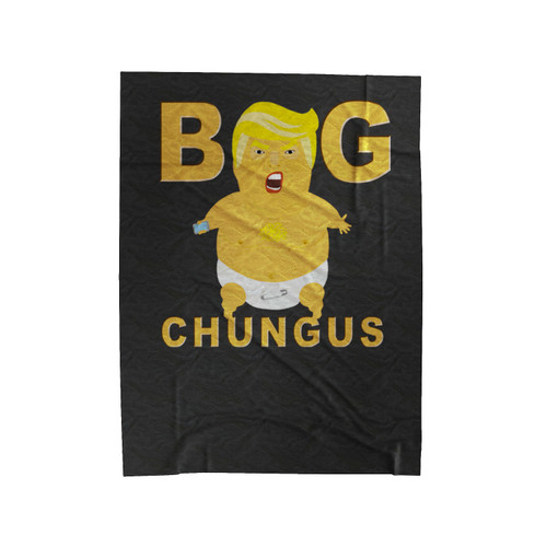 Big Chungus Funny Meme Velveteen Blanket