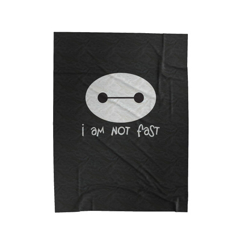Big Hero 6 I Am Not Fast Velveteen Blanket