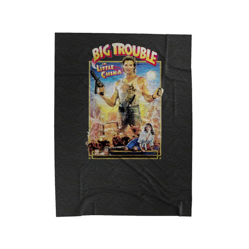 Big Trouble In Little China Velveteen Blanket