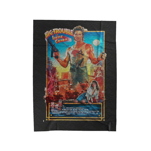 Big Trouble In Little China 1 Velveteen Blanket