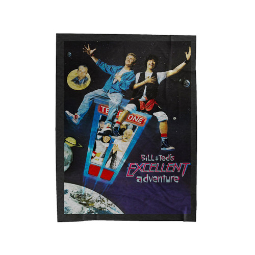 Bill And Ted Excellect Adventure Velveteen Blanket