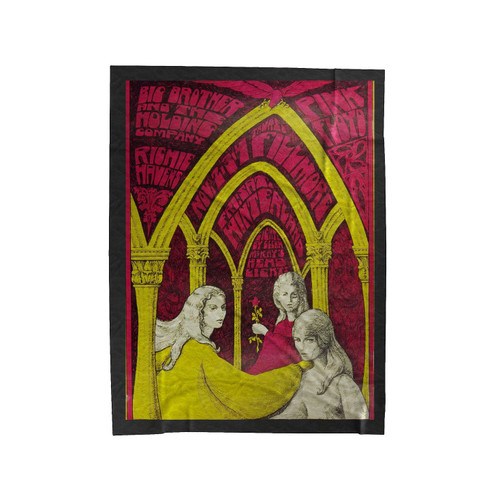 Bill Graham Winterland Richie Havens Velveteen Blanket