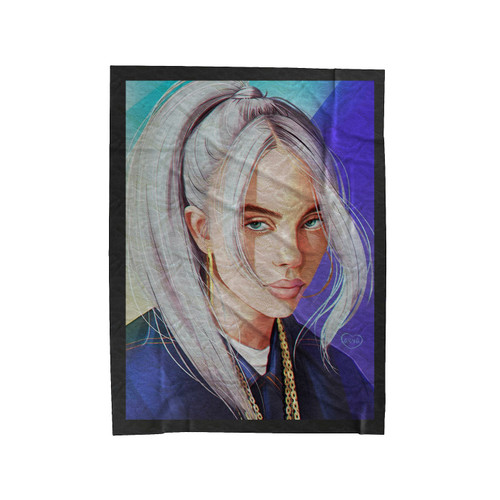 Billie Eilish Anime Velveteen Blanket