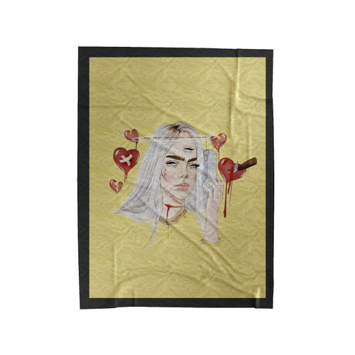 Billie Eilish Best Billie Eilish Velveteen Blanket