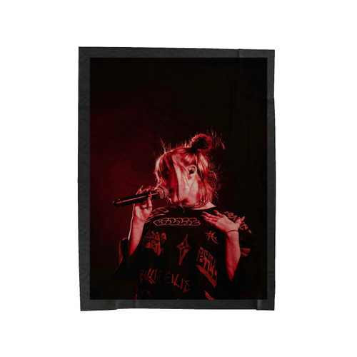 Billie Eilish Concert Velveteen Blanket