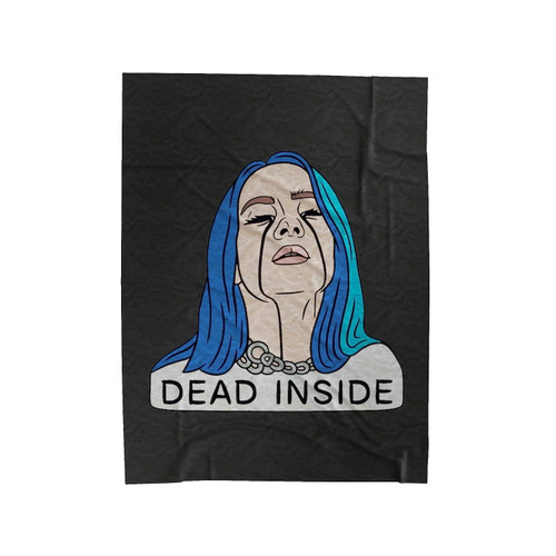 Billie Eilish Dead Inside Velveteen Blanket