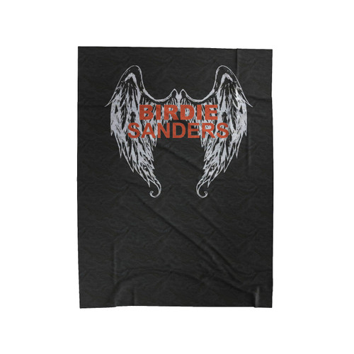 Birdie Sanders 3 Velveteen Blanket