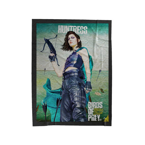 Birds Of Prey Huntress Velveteen Blanket