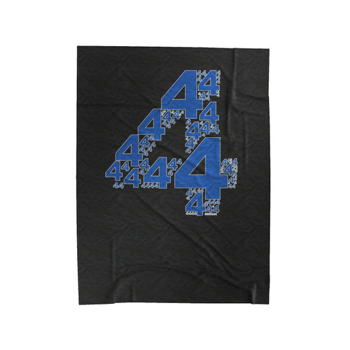 Birthday 4 Year Old Velveteen Blanket