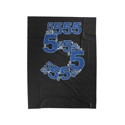 Birthday 5 Year Old Velveteen Blanket