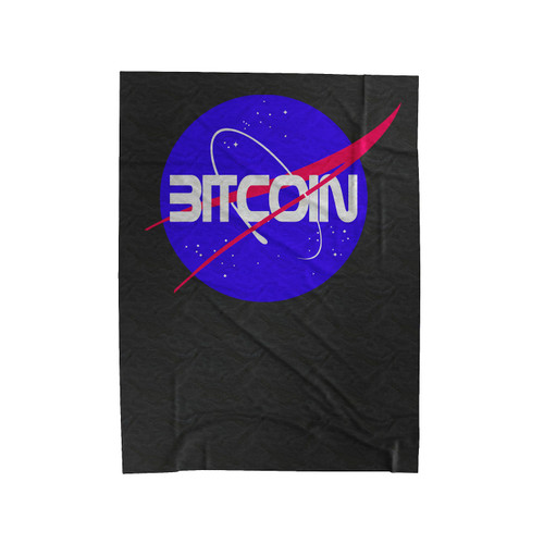 Bitcoin Nasa Velveteen Blanket