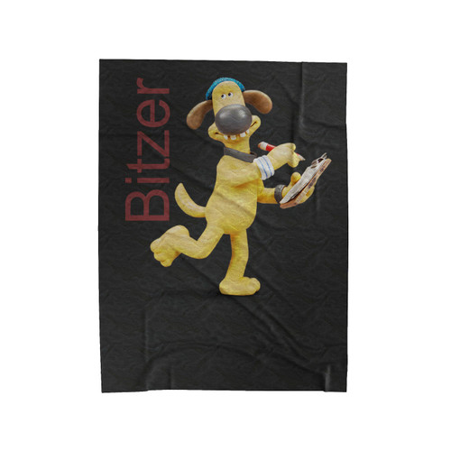 Bitzer Shaun The Sheep Velveteen Blanket