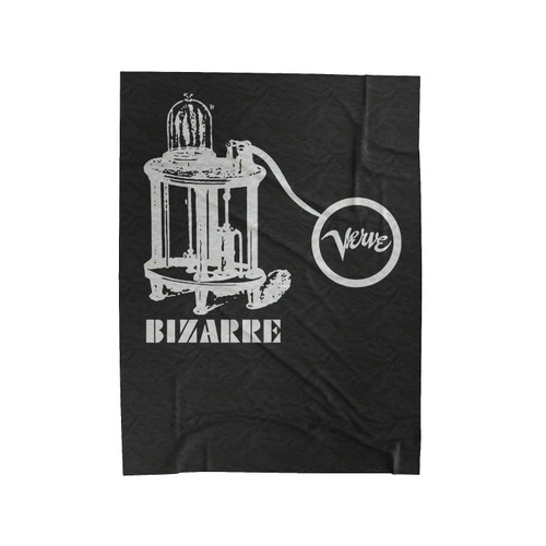 Bizarre Verve Record Label Velveteen Blanket
