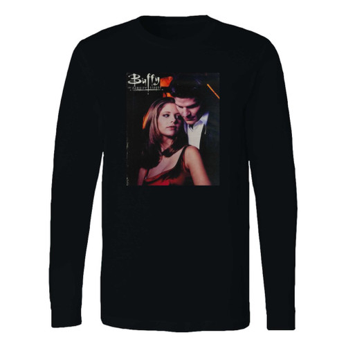 This classic fit buffy the vampire slayer buffy & angel long sleeve shirt is casually elegant and very comfortable. With fine quality print to make one stand out, it's a perfect fit for every occasion.