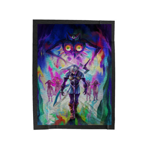 Black Link Zelda Art Velveteen Blanket